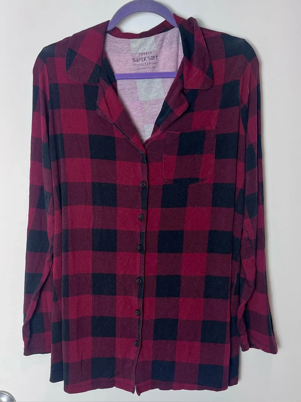 torrid soft plaid